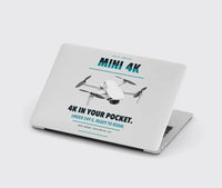 Thumbnail for DJI Mini 4K design on light gray MacBook case