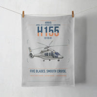 Thumbnail for Airbus H155 EC155 B1 design on light gray towel