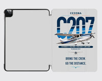 Thumbnail for Cessna T207A Stationair 8 design on light gray ipad tablet case