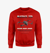 Thumbnail for DJI Matrice 3TD design on red sweatshirt