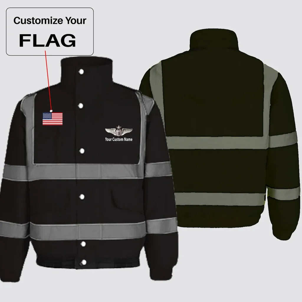 Customisable US Air Force Winter Jacket - view 6