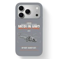 Thumbnail for Leonardo AW101 Merlin HM2 design on gray magsafe iphone case, for iPhone 17 Pro