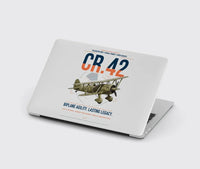 Thumbnail for Fiat CR.42 Falco design on light gray MacBook case