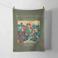 Thumbnail for VINTAGE G4435 - The Navigator's Retirement Globe - Designed Towels design on greenarmy