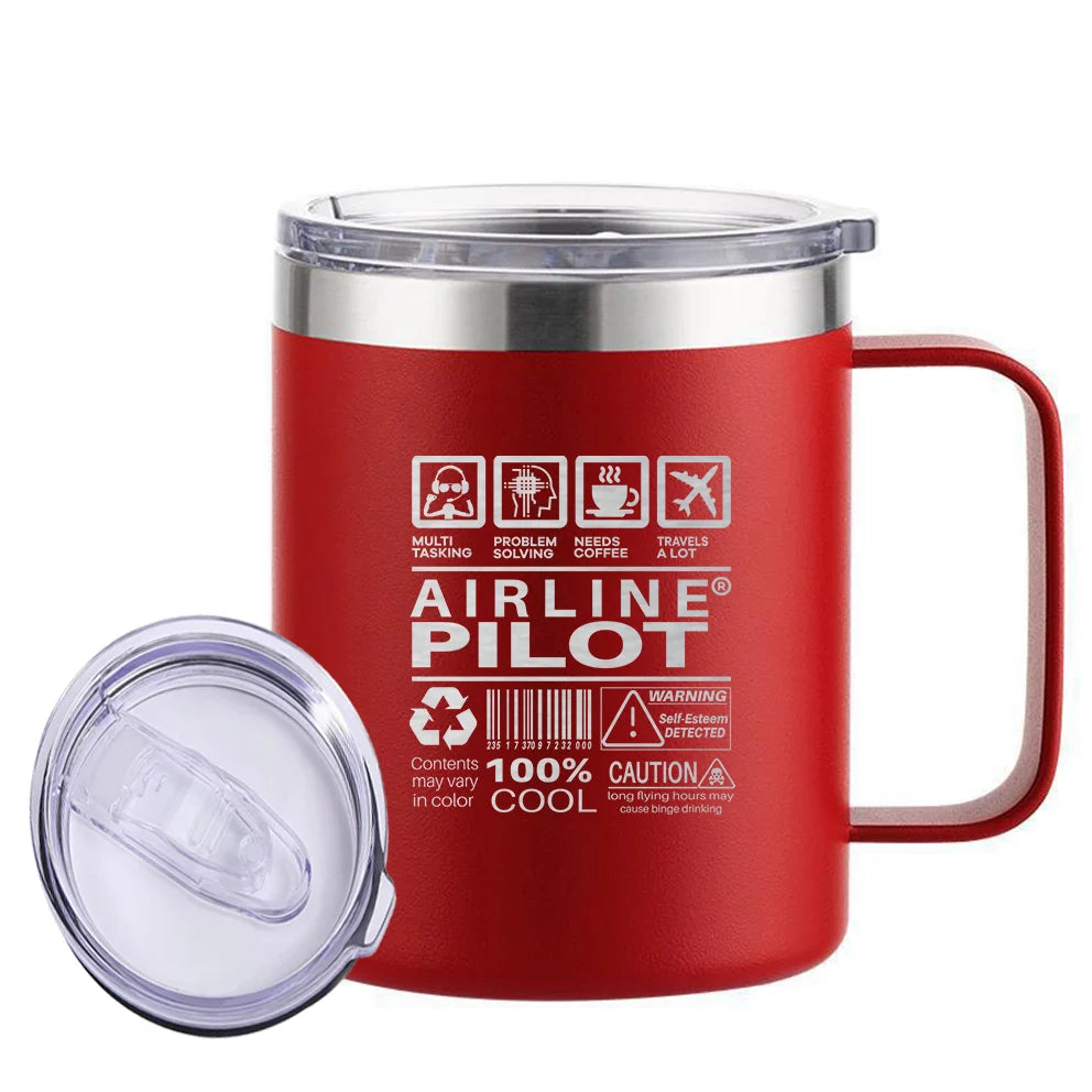 Airline Pilot Label Mug - view 6
