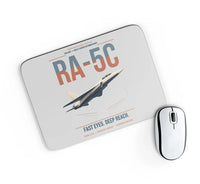 Thumbnail for RA-5C Vigilante design on light gray rectangle mouse pad
