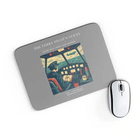 Thumbnail for VINTAGE G4368 - The Ferry Pilot's Ocean - Designed Mouse Pads design on gray rectangle