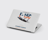 Thumbnail for F-15C Eagle Air Superiority No Substitute design on light gray MacBook case