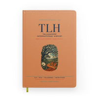 Thumbnail for Tallahassee International Airport (TLH) design on orange notebook