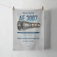 Thumbnail for AE 3007 design on light gray towel