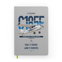 Thumbnail for Cessna A185F Skywagon design on light gray notebook