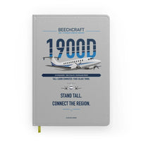 Thumbnail for Beechcraft 1900D design on light gray notebook