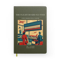 Thumbnail for VINTAGE G4302 - The Flight Board Flutter - Designed Notebooks design on greenarmy