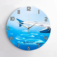 Thumbnail for Outstanding View Through Airplane Wall Clock - view 2