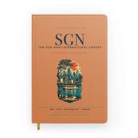 Thumbnail for Tan Son Nhat International Airport Ho Chi Minh City (SGN) design on orange notebook