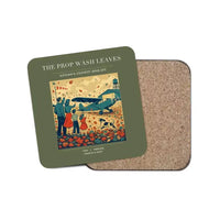 Thumbnail for The Prop Wash Leaves - Designed Coasters design on green army 1-piece