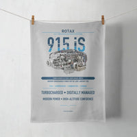 Thumbnail for 915 iS design on light gray towel