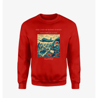 Thumbnail for VINTAGE G4293 - The Cave Of Winds Survey - Designed Sweatshirts design on red