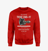 Thumbnail for TRENT XWB-97 design on red sweatshirt
