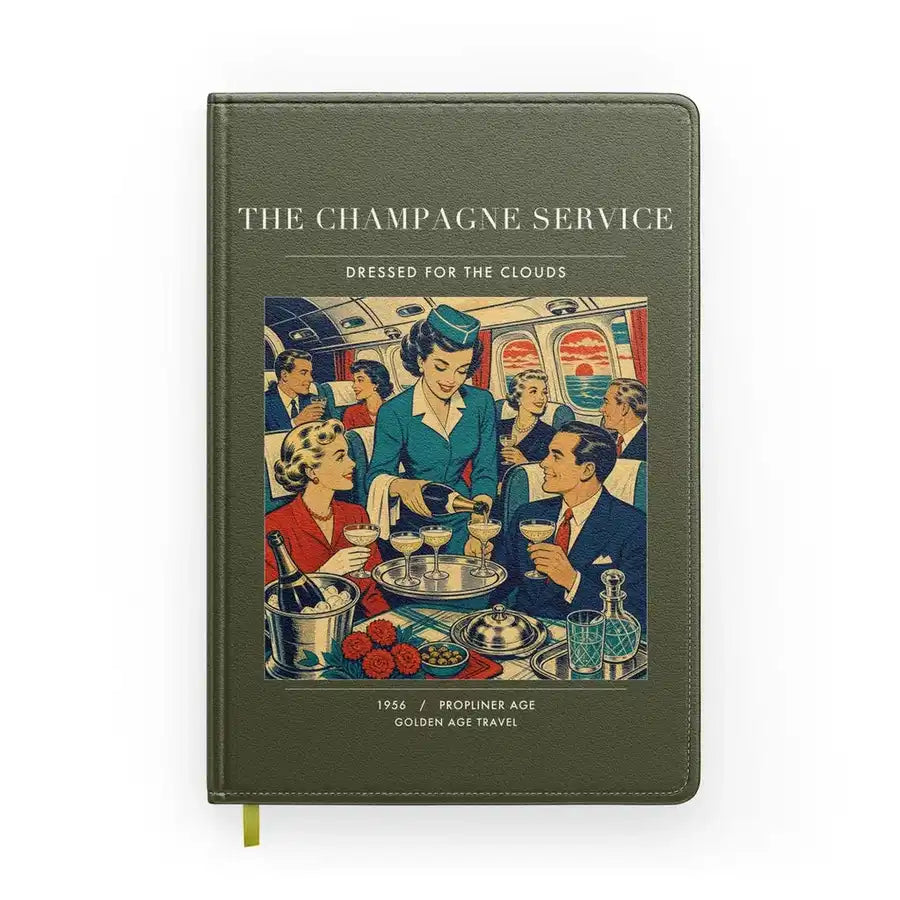 VINTAGE G4087 - The Champagne Service - Designed Notebooks design on greenarmy