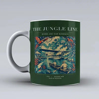 Thumbnail for VINTAGE G4023 - The Jungle Line - Ceramic Mug design on darkgreen