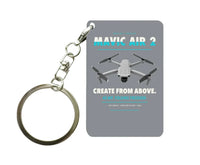 Thumbnail for DJI Mavic Air 2 Key Chain design on gray key chain