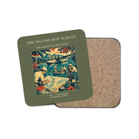 Thumbnail for The Island Hop Survey - Designed Coasters design on green army 1-piece