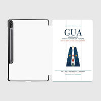 Thumbnail for Aeropuerto Internacional La Aurora (GUA) design on white samsung tablet tablet case