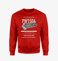 Thumbnail for PW150A design on red sweatshirt