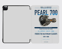 Thumbnail for PEARL 700 design on light gray ipad tablet case