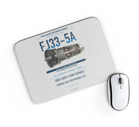 Thumbnail for FJ33-5A design on light gray rectangle mouse pad