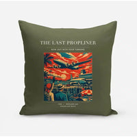 Thumbnail for VINTAGE G4112 - The Last Propliner - Designed Pillows design on greenarmy