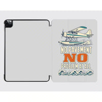 Thumbnail for No Pavement No Problem At All design on light gray ipad tablet case
