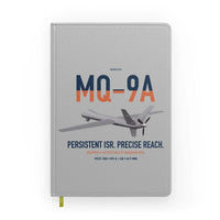 Thumbnail for MQ-9A Reaper design on light gray notebook