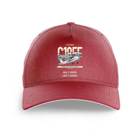 Thumbnail for Cessna A185F Skywagon design on dark red printed hat
