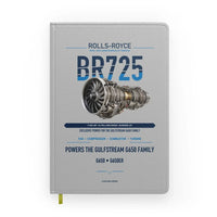 Thumbnail for BR725 design on light gray notebook