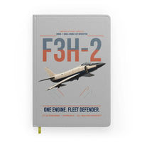 Thumbnail for F3H-2 Demon design on light gray notebook
