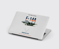 Thumbnail for F-14A Tomcat Defend The Fleet design on light gray MacBook case