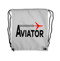Thumbnail for Aviator Drawstring Bag - view 6