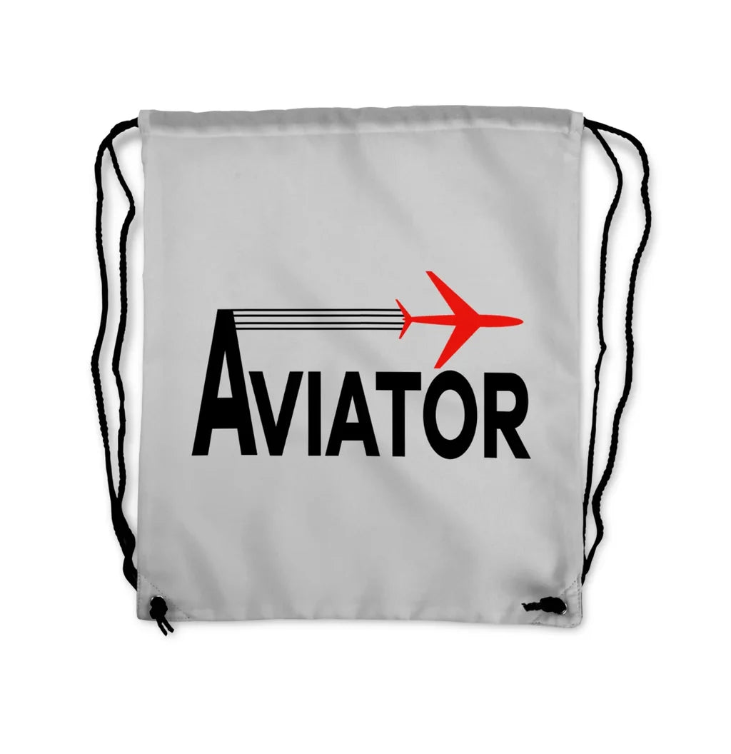 Aviator Drawstring Bag - view 6
