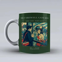 Thumbnail for VINTAGE G4380 - The Farewell Gate Kiss - Ceramic Mug design on darkgreen