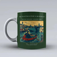 Thumbnail for VINTAGE G4278 - The Postmaster's Rowboat - Ceramic Mug design on darkgreen
