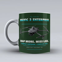 Thumbnail for Mavic 3 Enterprise Mug design on dark green dji