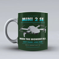Thumbnail for Mini 2 SE Mug design on dark green dji