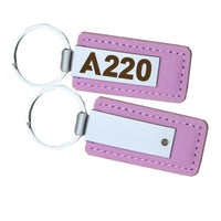 Thumbnail for Customisable Airbus A220 Key Chain - view 6