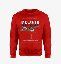 Thumbnail for KB-29P SUPERFORTRESS design on red sweatshirt