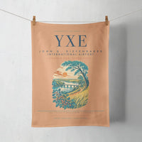 Thumbnail for Saskatoon John G. Diefenbaker International Airport (YXE) design on orange towel