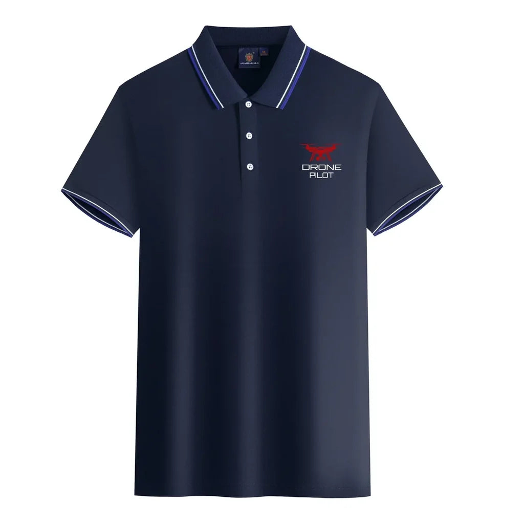 Customisable Drone Polo Shirt - view 6