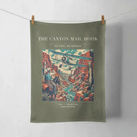 Thumbnail for VINTAGE G4285 - The Canyon Mail Hook - Designed Towels design on greenarmy