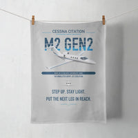 Thumbnail for Cessna Citation M2 Gen2 design on light gray towel